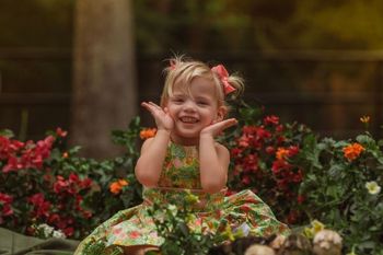 spring flowers mini session