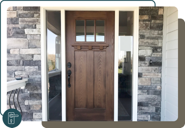 image of an exterior door