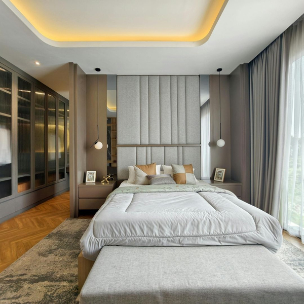 luxurious master suite 