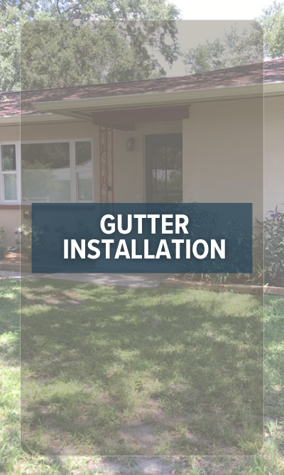 gutter installation 