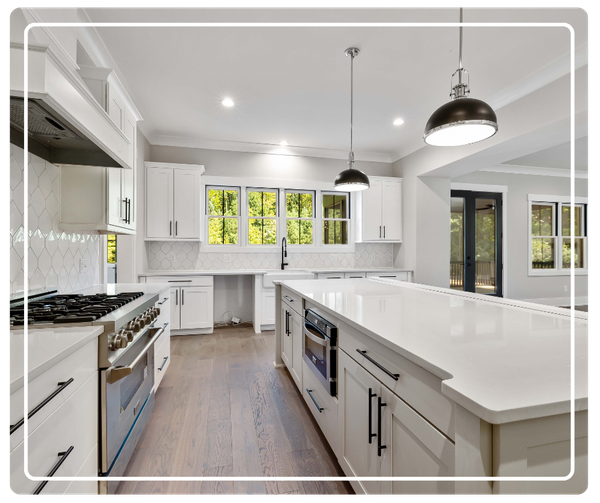 A remodeled kitchen 