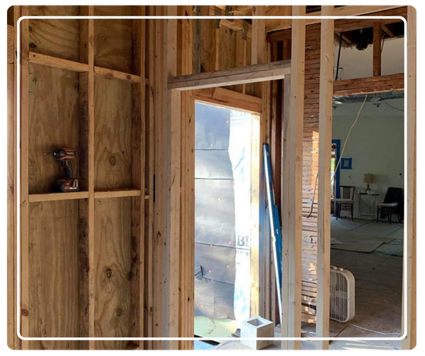 framing for new room 