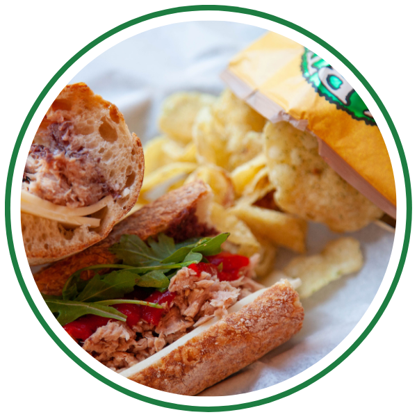 individual sandwiches and chips individual sandwiches and chips