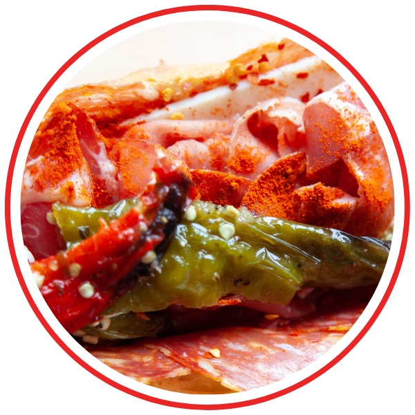 close up of fresh ingredients