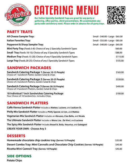 catering menu catering menu