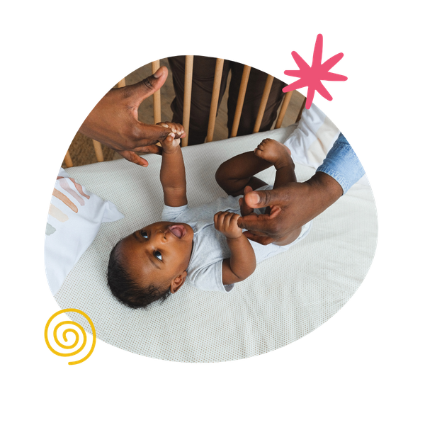 infant in daycare setting