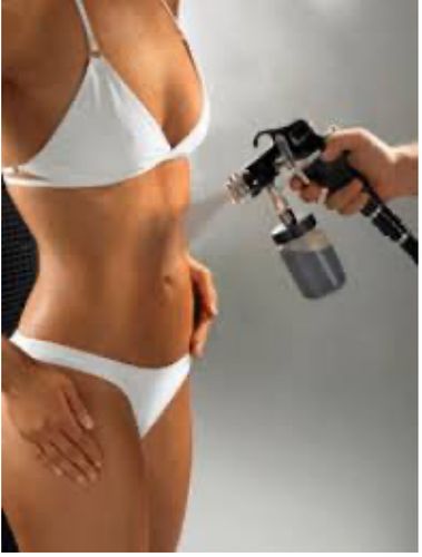 Spray tan