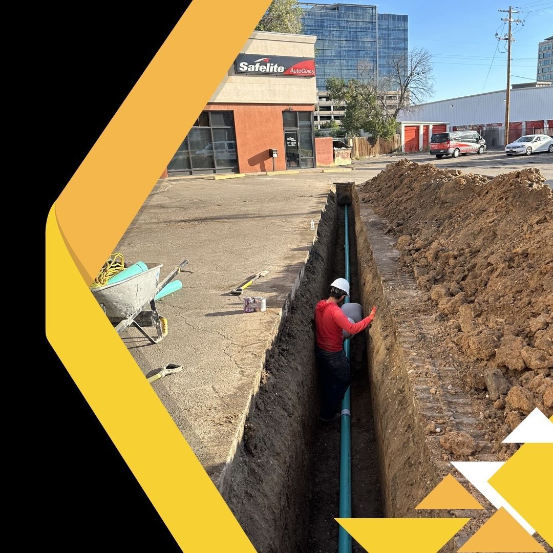 sewer work outside of commercial business