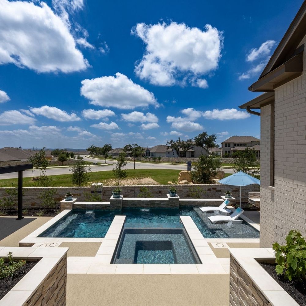custom pool deck