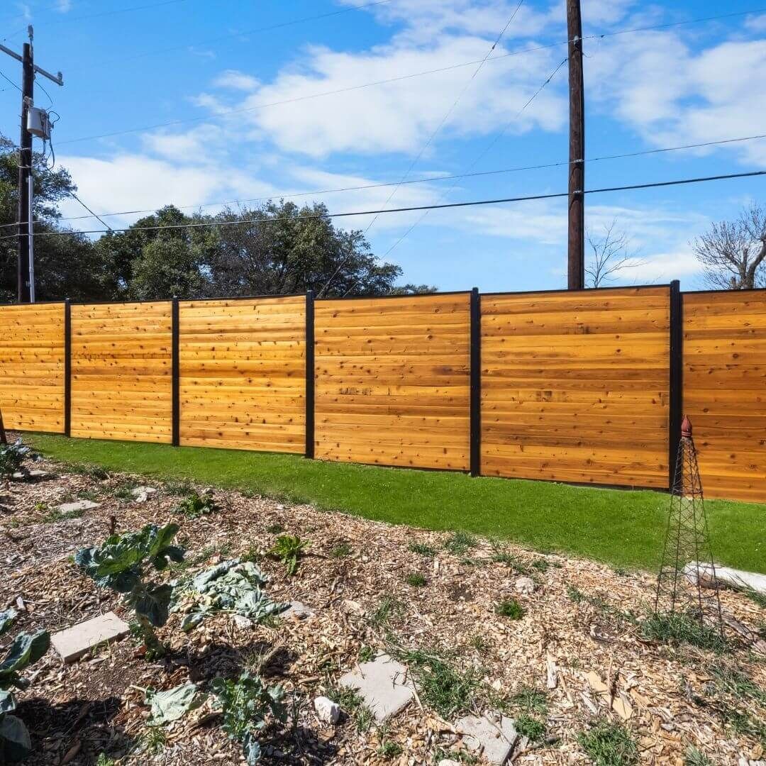 custom wood fence
