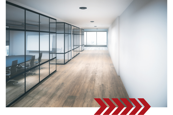 empty commercial space after tenant improvements
