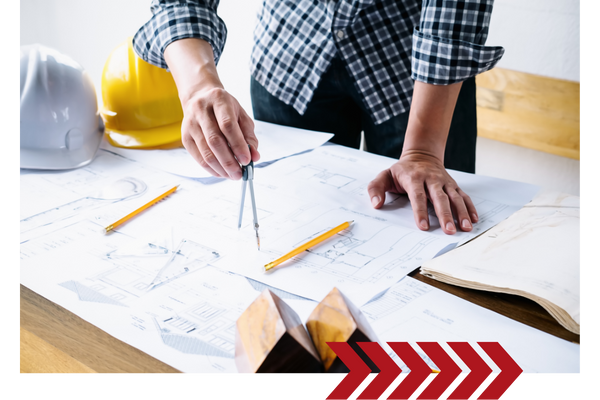 commercial general contractor planning and designing a renovation