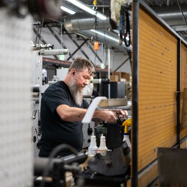 Employee working
