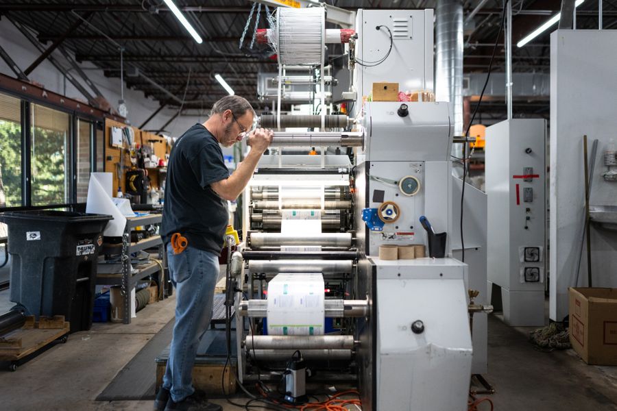 Flexo Printer Demonstration