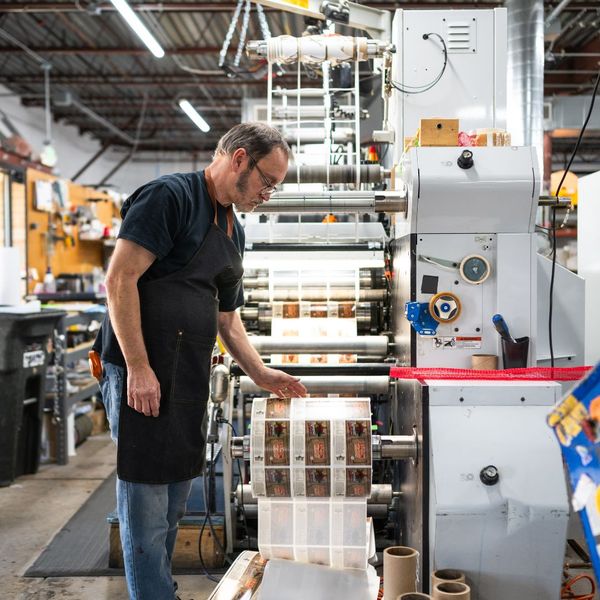 Employee using Flexcel NX System