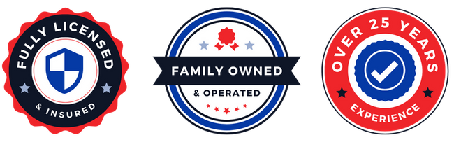 Fully Licensed and Isured, family owned and operated, over 25 years of experience