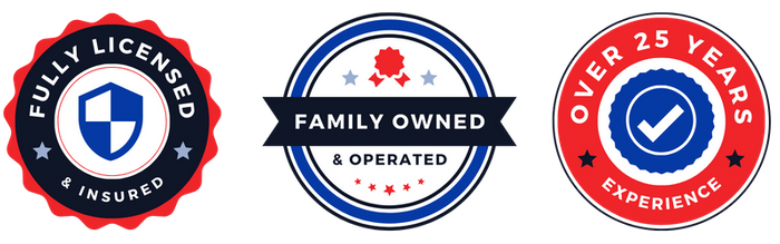 Fully Licensed and Isured, family owned and operated, over 25 years of experience