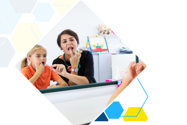 working with speech pathologist