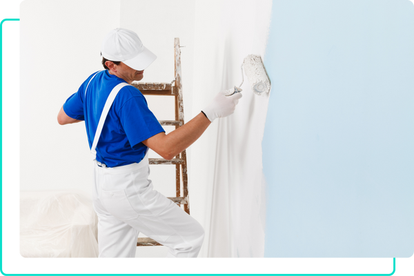 painting wall white