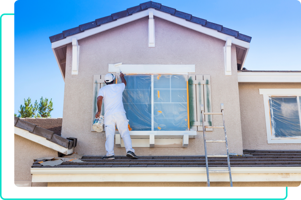 painting house exterior