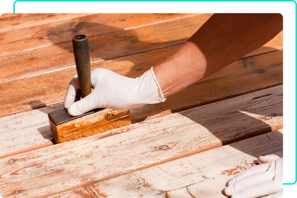 deck staining