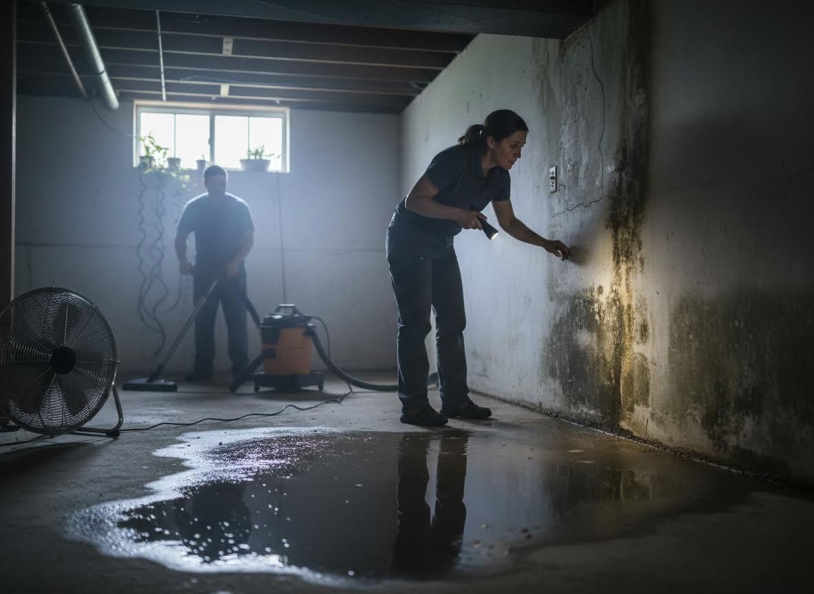 Basement Water Damage Remediation