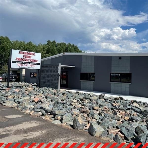 Kobobel fire protection building Kobobel fire protection building