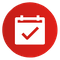icon of calendar icon of calendar