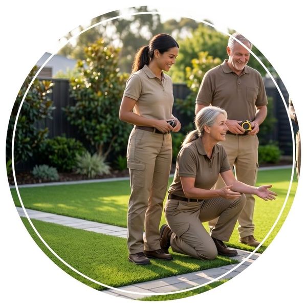  synthetic turf installation