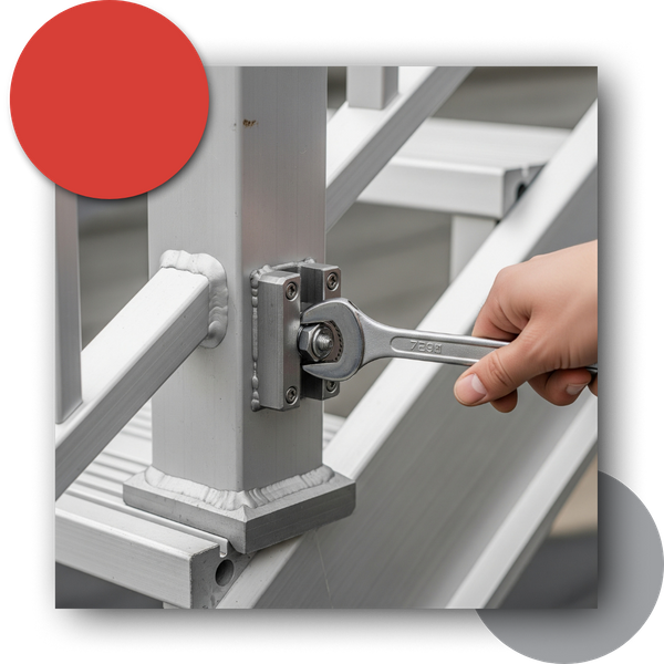 Tightening screw