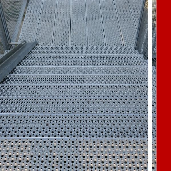 aluminum stairs