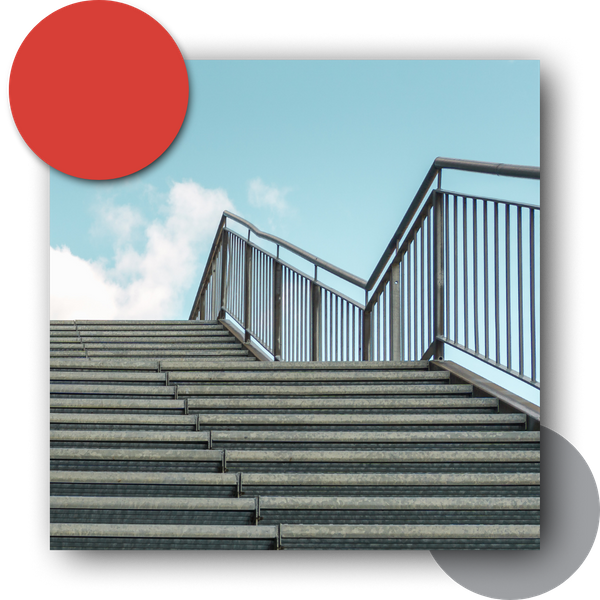 Aluminum Stairs.