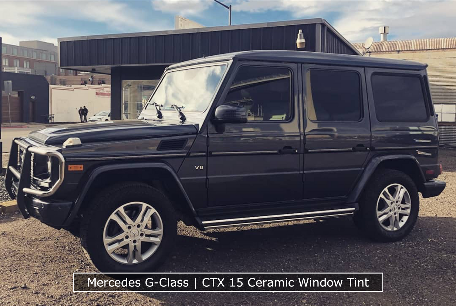 G-Class Mercedes With Ceramic Window Tint