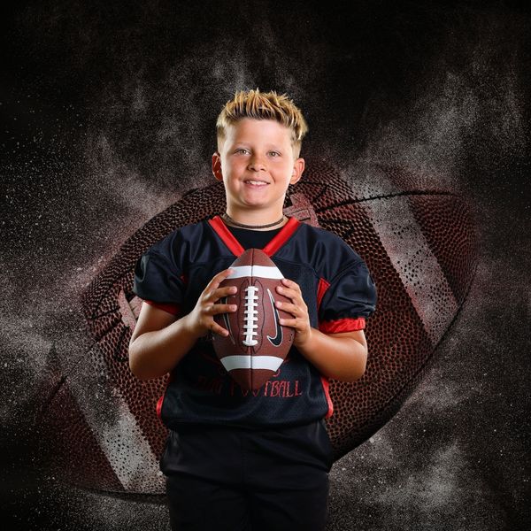 image of a sports portrait