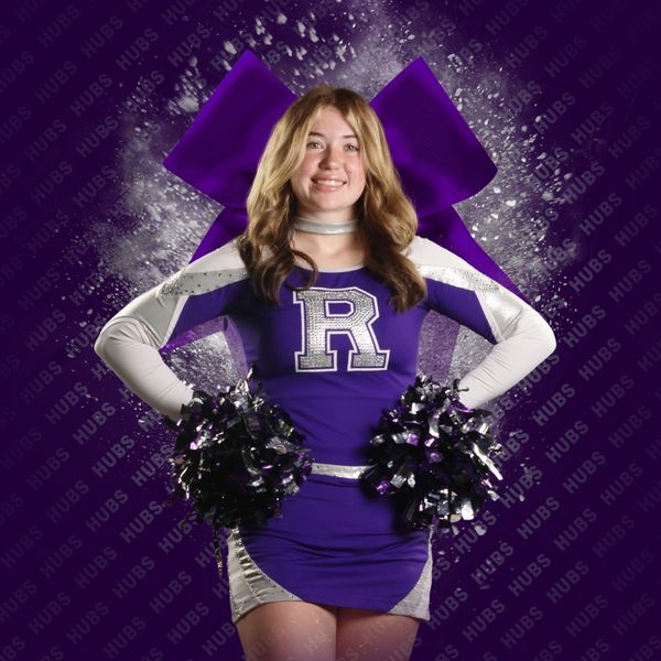 image of a cheerleader portrait