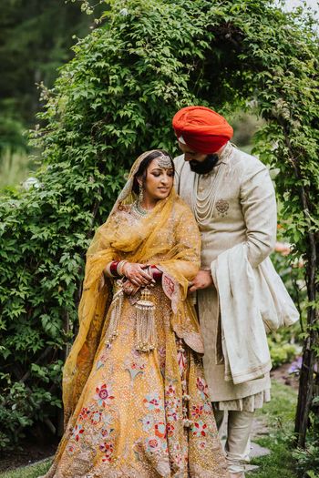 Traditional Indian Wedding Husband and Wife