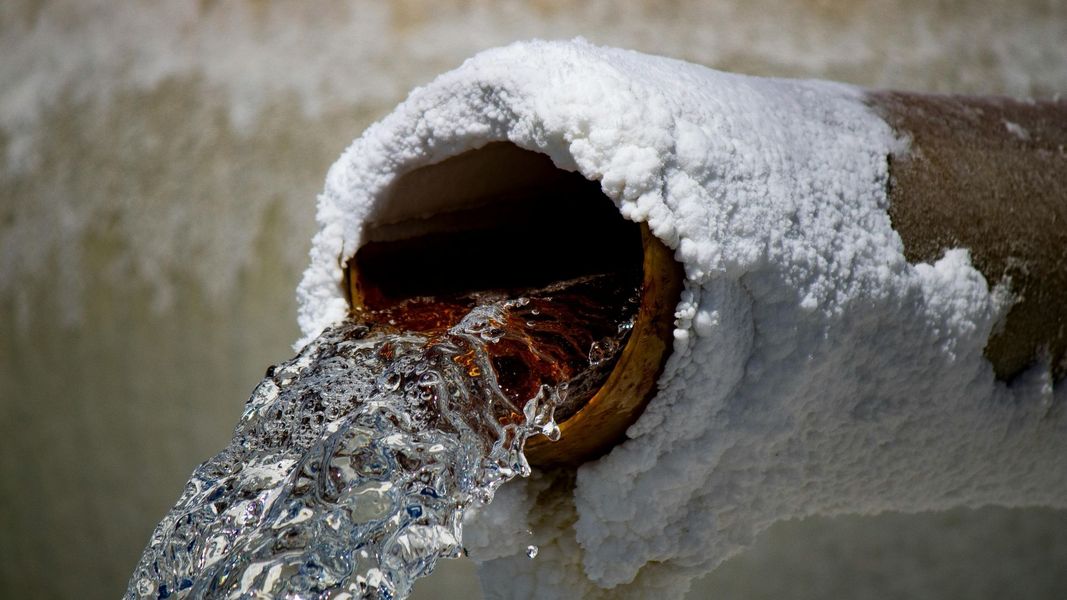 Frozen pipe