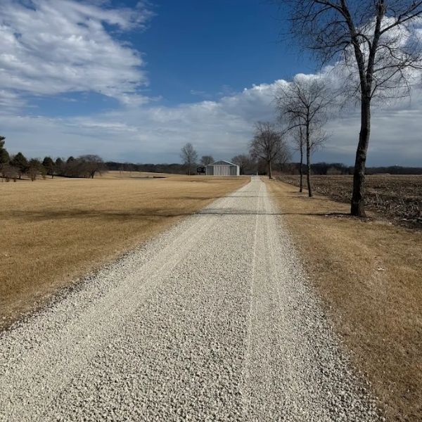 Completed residential sewer installation