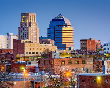 Cityscape of Durham. Durham