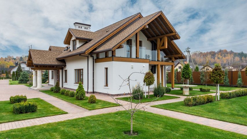 house with nice roof house with nice roof