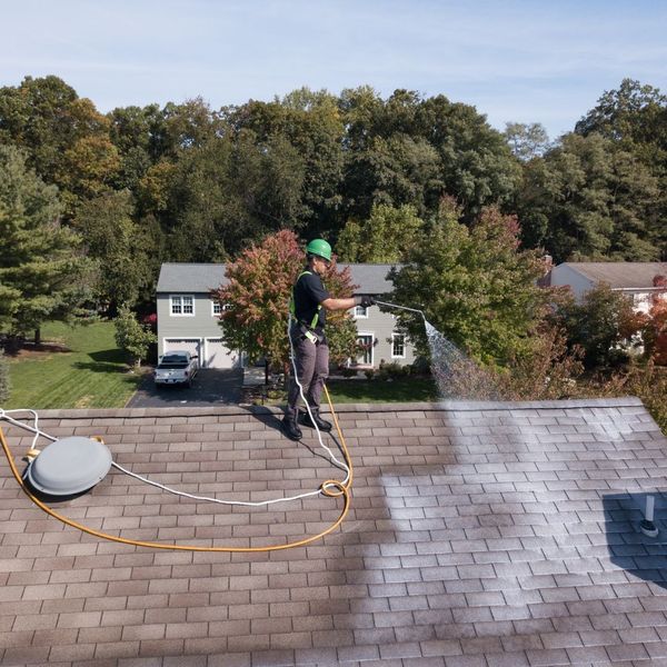 roof restoration treatment application