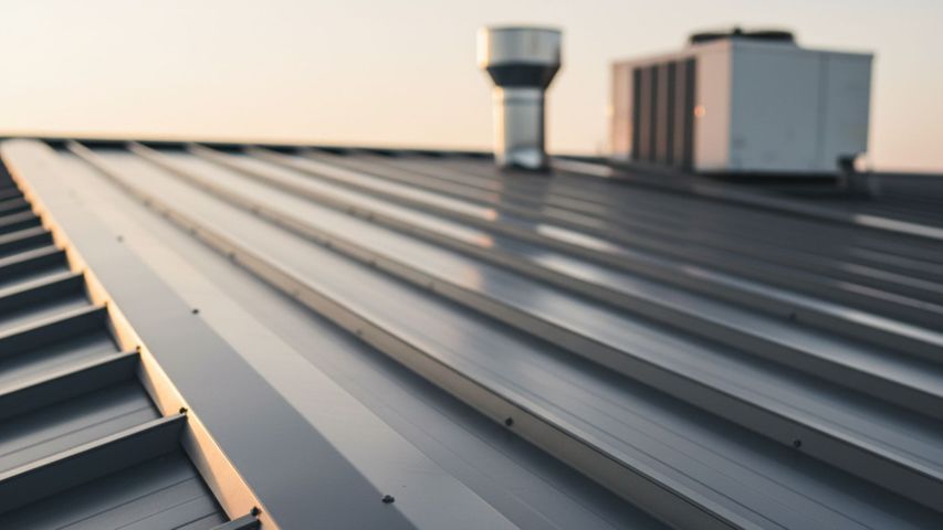 metal commercial roof