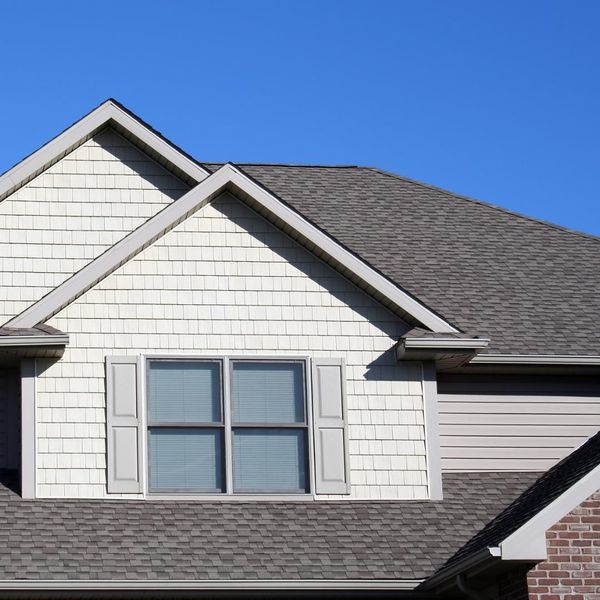 Roof of a house