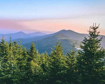 North Carolina landscape. North Carolina