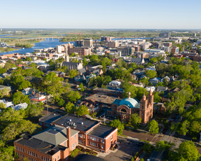 Cityscape of Wilmington. Wilmington