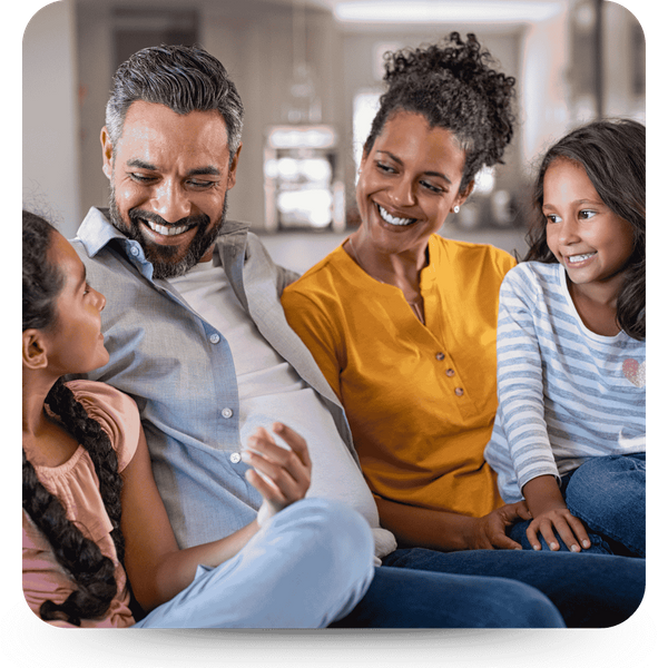 Image of a happy family Image of a happy family