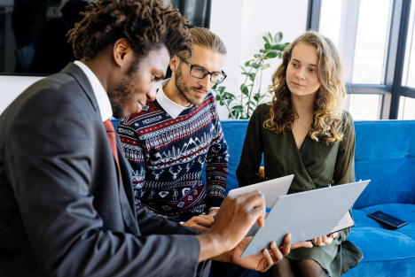 Image of people talking Image of people talking
