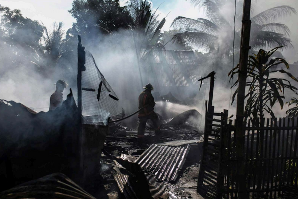 Image of fire aftermath