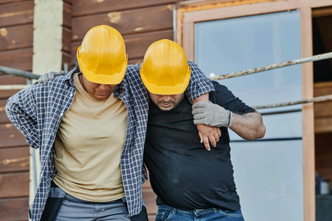 Image of an injured worker Image of an injured worker