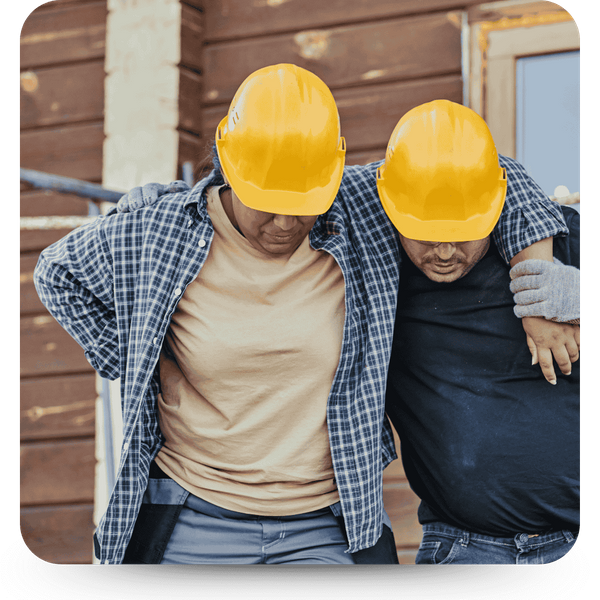 Image of an injured worker Image of an injured worker